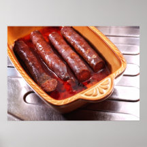 Saucisses domestiques posters