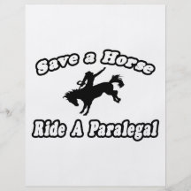 Sauvez le cheval, paralégal de tour prospectus