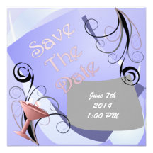 Sauvez le faire-part de mariage de date