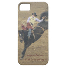 Sauvez un cheval, montez un cowboy ! cas iPhone5 Coques Case-Mate iPhone 5