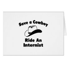 Sauvez un cowboy. Montez un interniste Cartes