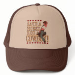 Sauvez un tour de cheval un cowboy