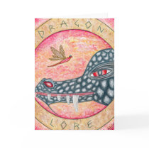 Savoir de dragon - carte de voeux