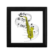 Saxophone Boîte À Babioles