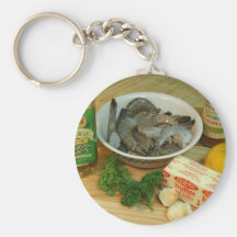 Scampi sur le Tableau Porte-clefs