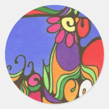 Scène 1 ronde stickers