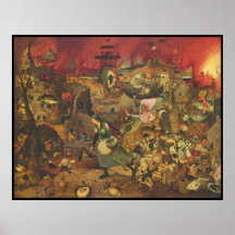 Scène antique d'imaginaire posters