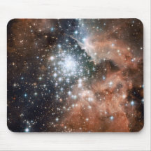Scène de l'espace tapis de souris