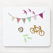 scène enfant tapis de souris