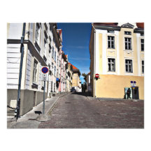 Scène Estonie de rue Faire-parts
