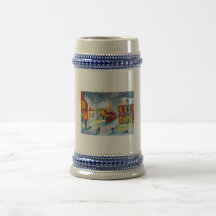 SCÈNE Gordon Bruce de RUE de TRAM de SCÈNE de NEIG Mug À Café