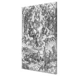 Scène van de Apocalyps Canvas Print