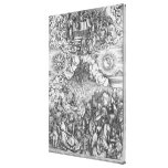 Scène van de Apocalyps Gallerij Wrapped Canvas