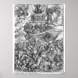 Scène van de Apocalyps Print
