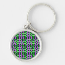 Schaduwen van de Groene Energie van de Fonkeling Sleutel Hangers