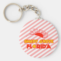 Schaduwrijk Bosje, Florida Sleutelhanger