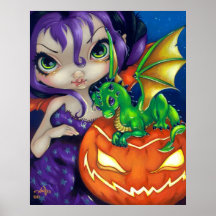 Schat Dragonling II de Draak van Halloween van de  Plaat
