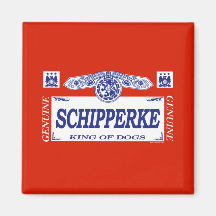 Schipperke Aimants Pour Réfrigérateur