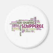 Schipperke Magnets Pour Réfrigérateur