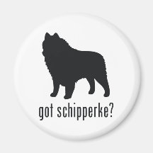 Schipperke Magnets Pour Réfrigérateur
