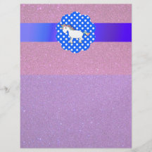 Schitter eenhoorn folders