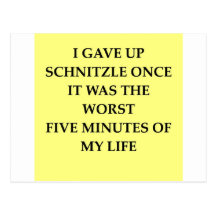 SCHNITZLE.jpg Carte Postale