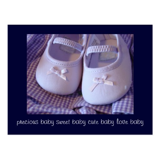 Schoenen van de Liefde van het Baby van briefkaart Wens Kaarten