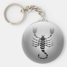 schorpioen sleutelhanger