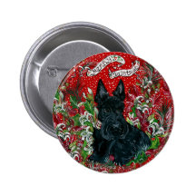 Schotse Kerstmis van Terrier Speldje