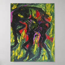schwarzmannfrau print