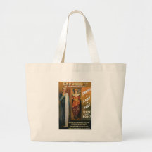 Sciant Madame In Half de ~ de Loi magique vintage  Sacs Fourre-tout