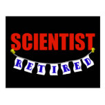 SCIENTIFIQUE RETRAITÉ CARTES POSTALES