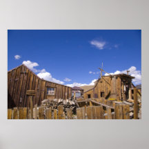Scierie de Bodie Affiches