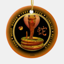 Scorpion de zodiaque de serpent en bois 2025 de Va Décoration Pour Sapin De Noël
