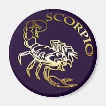 SCORPION D'OR AIMANTS