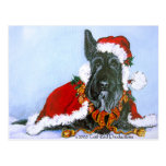 Scottie Claus Cartes Postales
