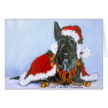 Scottie Claus Wenskaart