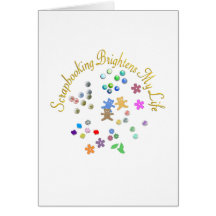 Scrapbooking éclaire ma vie cartes de vœux