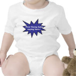 screambubble01indigo01 t-shirt