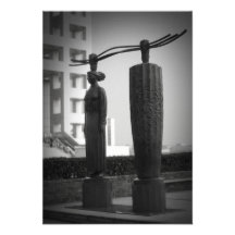 Sculptures japonaises invitation personnalisable