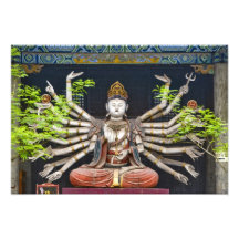 Sculptures peintes antiques dans Shuanglin Impressions Photo