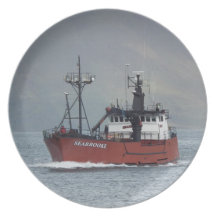 Seabrooke, de Vissersboot van de Krab in Nederland Party Bord