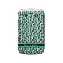 Seahorse stoeit de Gewaagde Groene geval-Partner v Blackberry Bold Cases