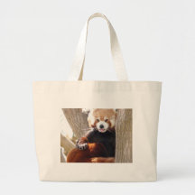 séance de panda rouge sacs