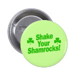 Secouez vos shamrocks ! pin's avec agrafe