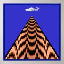 Secousse de la pyramide Tijun Tijun Posters