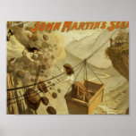 Secret de John Martin, "saut cru pendant votre vie Posters