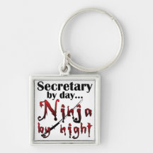 Secrétaire Ninja Porte-clef