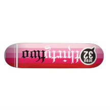 Secteur 32 Deck_pink Skateboards Cutomisables