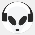 secteur étranger 51 d'écouteur du DJ Autocollants